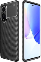 Силиконов гръб ТПУ Карбон за Huawei Nova 9 / Huawei Honor 50 черен 